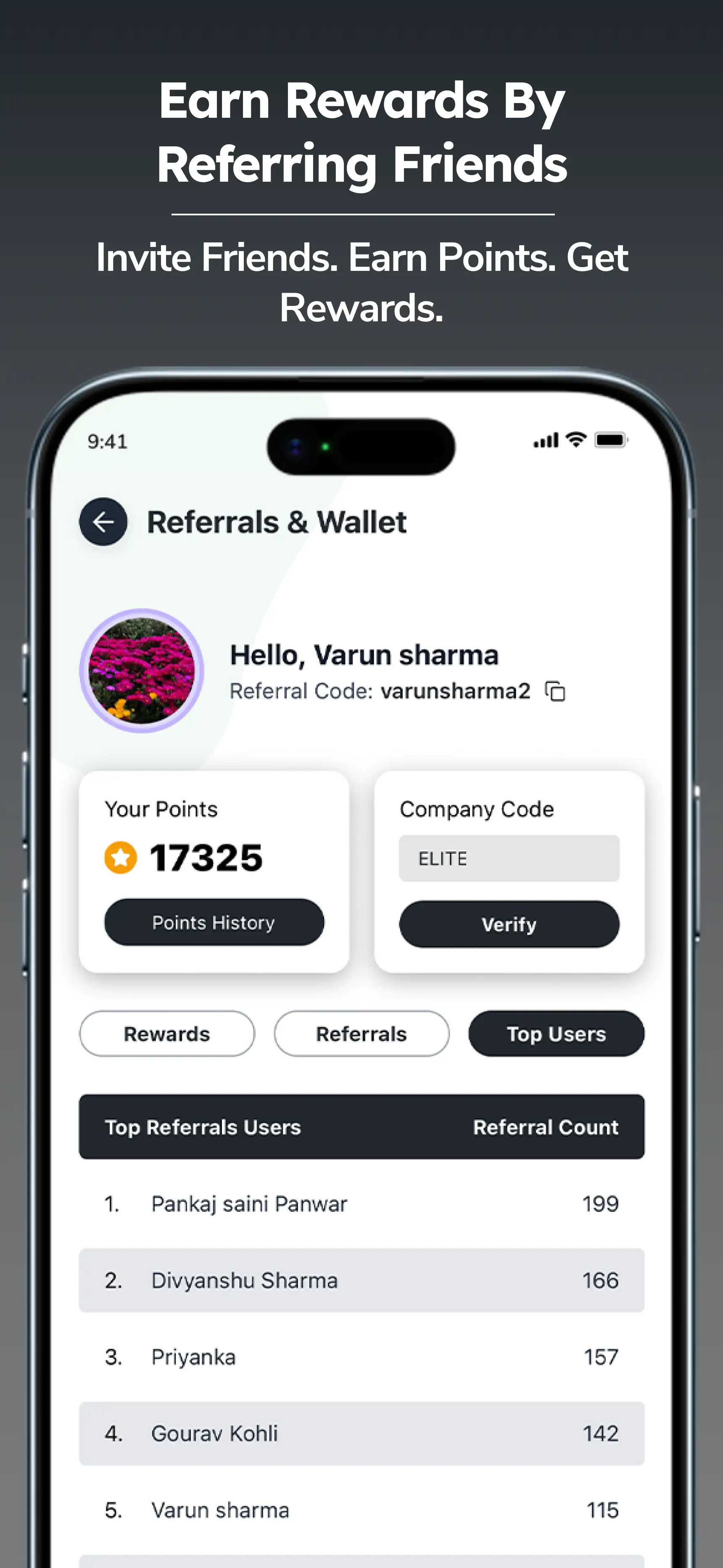 Earn Rewards